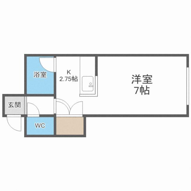 ノースアヴェニュー192の物件間取画像