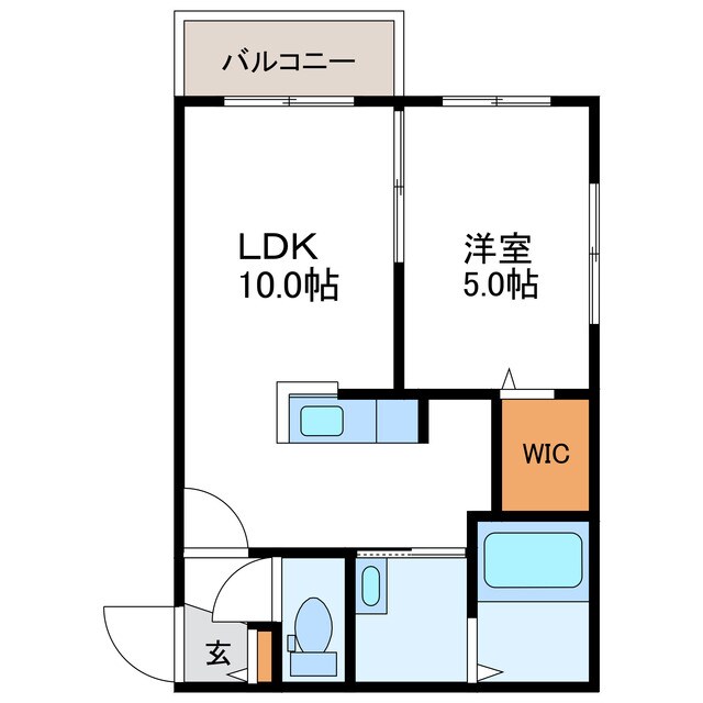 REGULUS桑園　レグルス桑園の物件間取画像