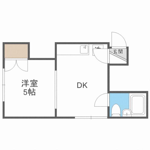 フェイス北30条の物件間取画像