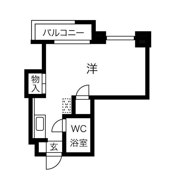 メゾンドマムの物件間取画像