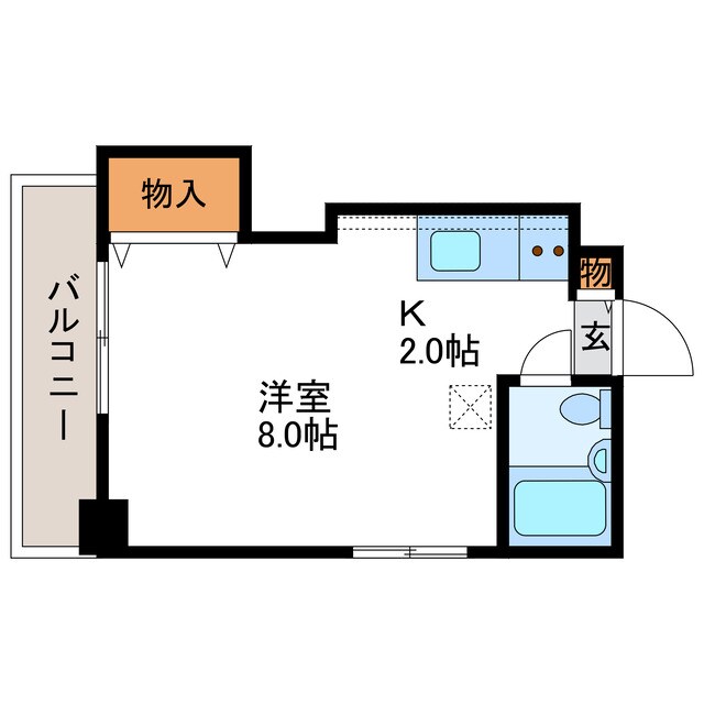 メゾンドマムの物件間取画像