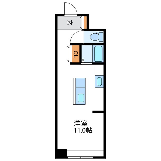 CROSS　POINT　クロスポイントの物件間取画像