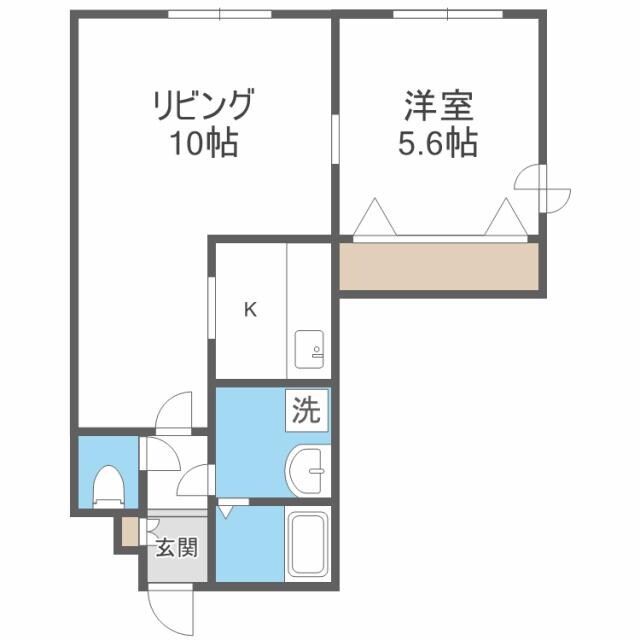 PICOT－N２６　ピコットN26の物件間取画像
