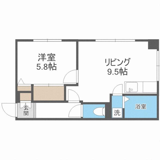 プレジールSIGEMIの物件間取画像