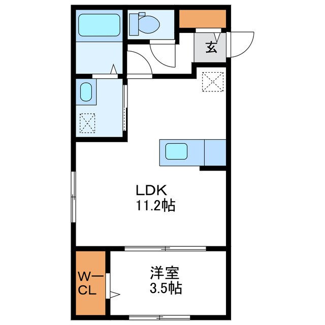 Victoire麻生　ヴィクトワール麻生の物件間取画像