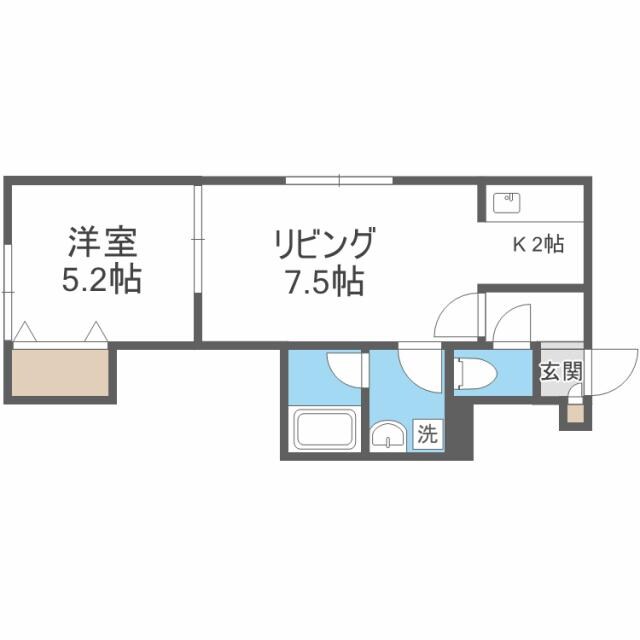 VILLA・POPOLOⅡ　ヴィラ・ポポロⅡの物件間取画像