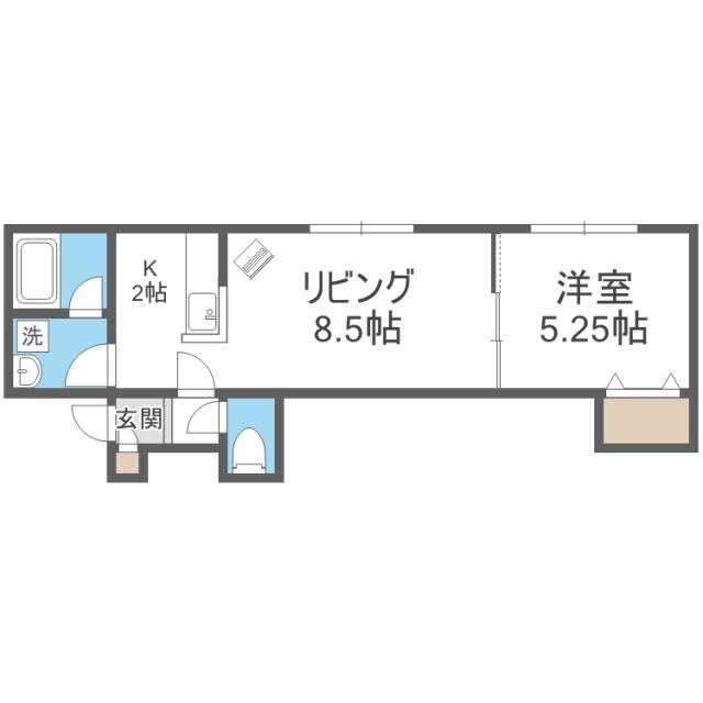 VILLA・POPOLOⅡ　ヴィラ・ポポロⅡの物件間取画像