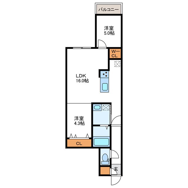 リオサーノの物件間取画像