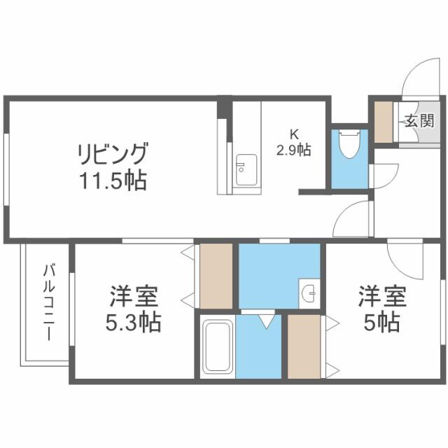 Stellar Growth　ステラグロウの物件間取画像