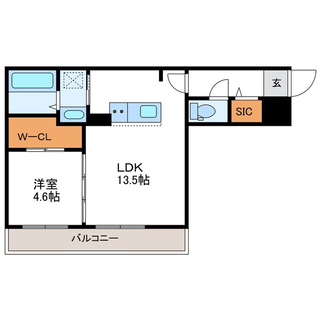 Pine hills北23条の物件間取画像