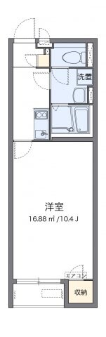 クレイノ木屋の物件間取画像