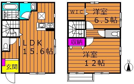 エルメゾンSの物件間取画像