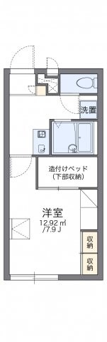 レオパレスラヴィアンローズの物件間取画像