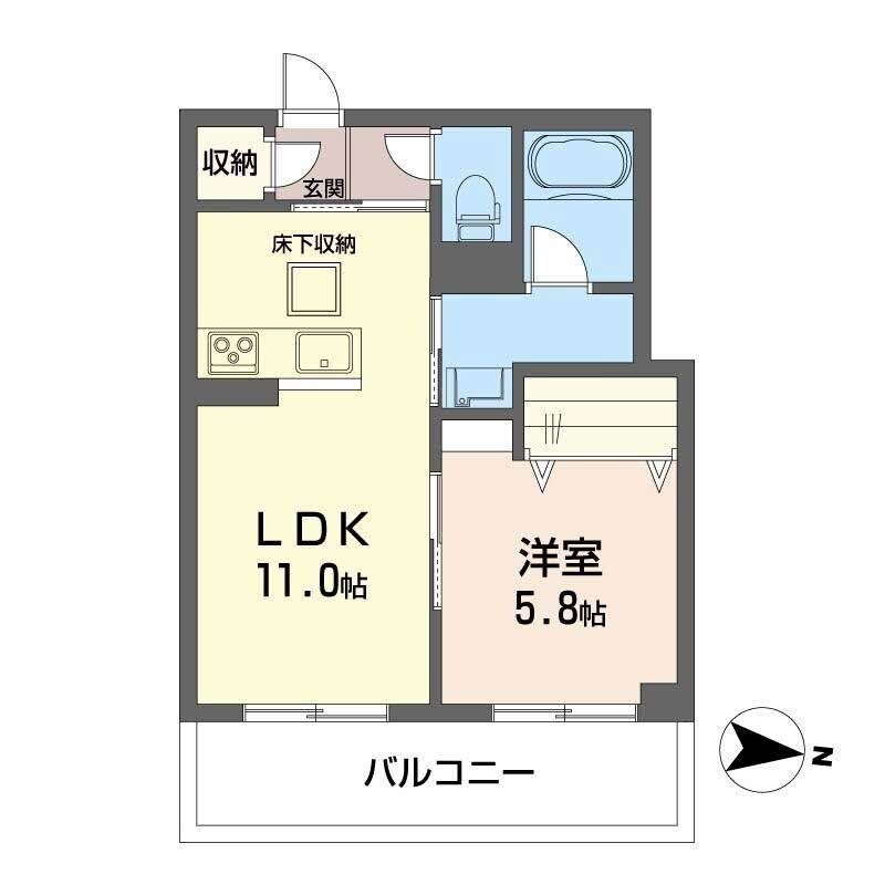 タン　カルムの物件間取画像