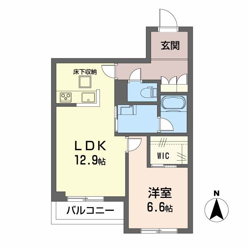 アルビレオの物件間取画像