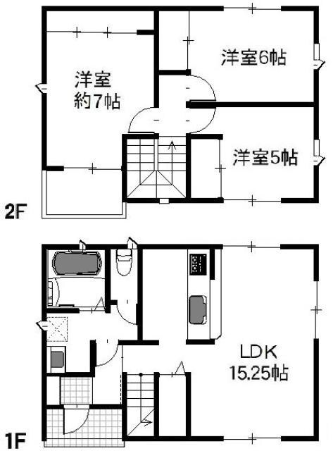 サウス・ベルジュBの物件間取画像