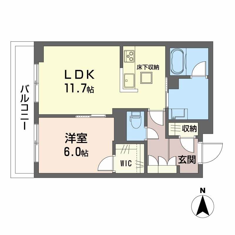 アルビレオの物件間取画像