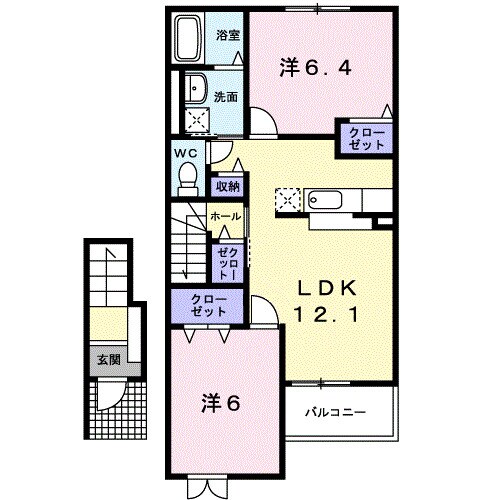 エテルノの物件間取画像