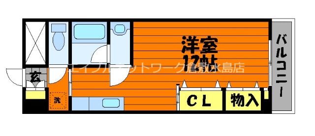 ルミエール松島の物件間取画像