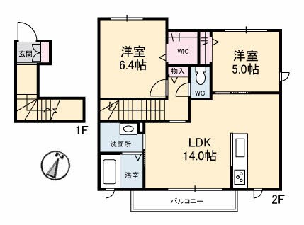 Ｍａｉｓｏｎ　Ｅｐｉｎａｌの物件間取画像