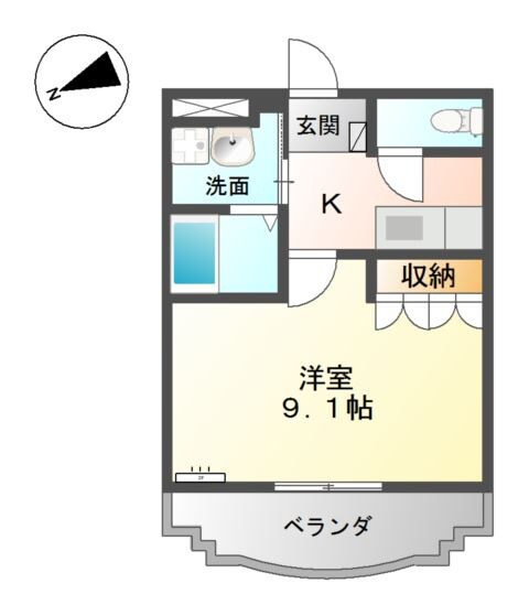 エクシヴ　ボヌールの物件間取画像