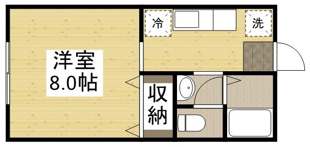 セントラル福島の物件間取画像