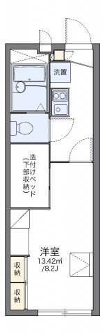 レオパレスＳｕｎｎｙＨｏｍｅｓの物件間取画像