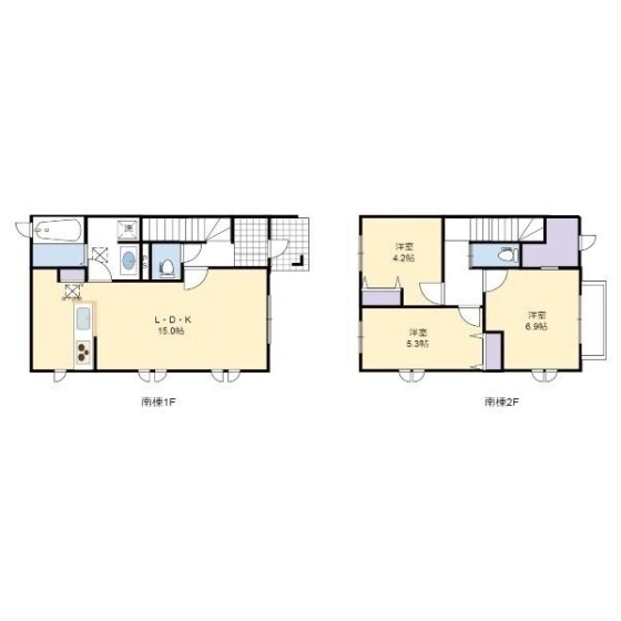 untrois.unの物件間取画像