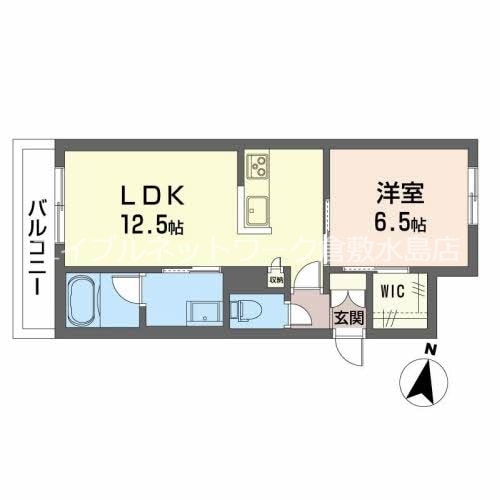 シャーメゾンＣＯＬＺＡの物件間取画像