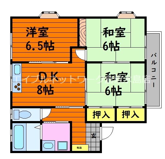 パークハイムの物件間取画像