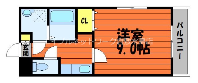 コンフォルト中祥の物件間取画像