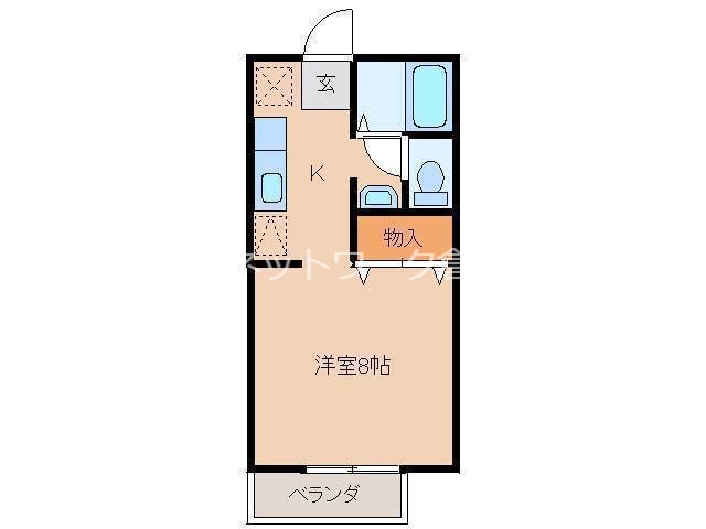 メルベイユ24　Ａ棟の物件間取画像