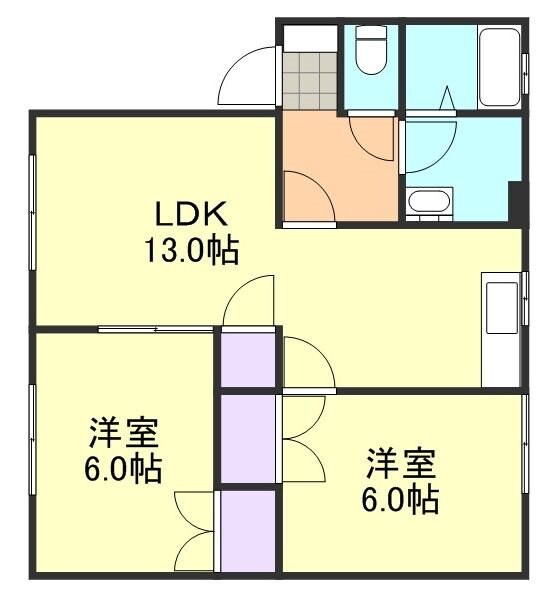 グランシャリオ　C棟の物件間取画像