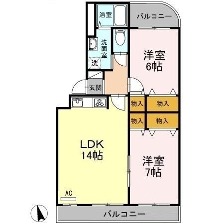 アステールの物件間取画像