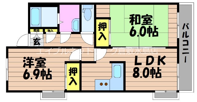 サン・トータスの物件間取画像