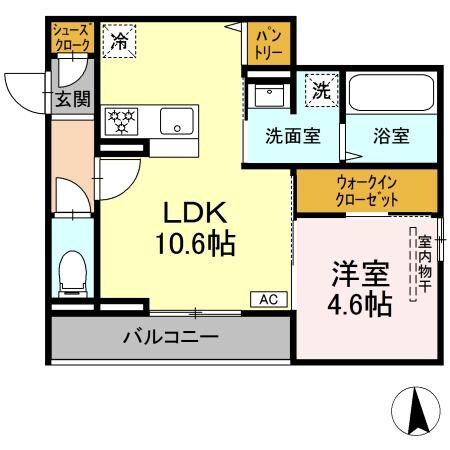 セイル吉備の物件間取画像