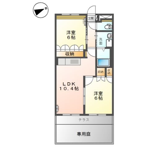 ルノアールの物件間取画像