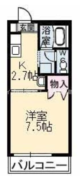 コロニーK　Ｃ棟の物件間取画像