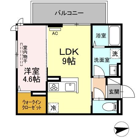 ラ・レコルトⅡの物件間取画像