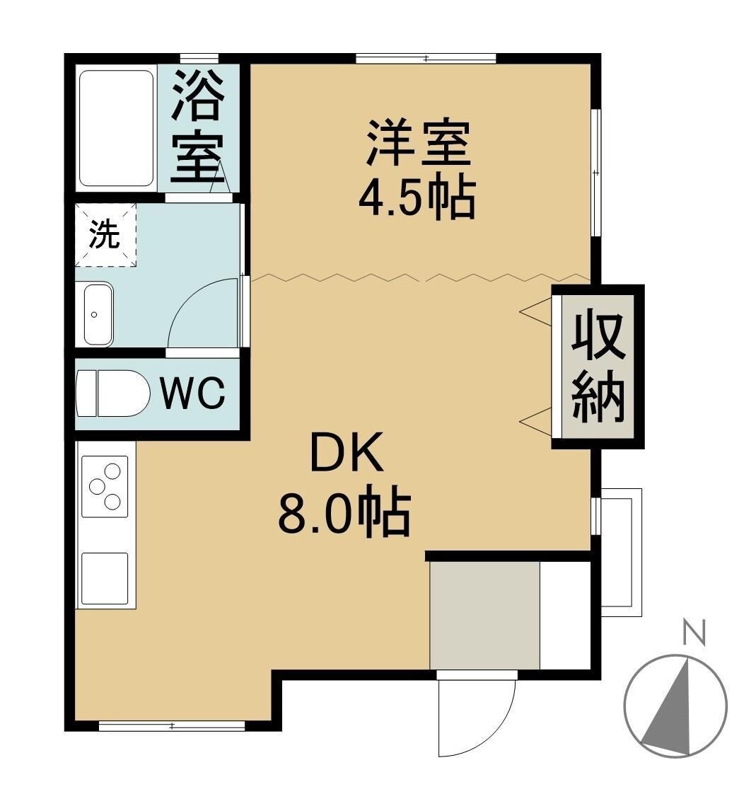 グランカーサ松島の物件間取画像