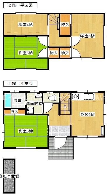 西富井駅 徒歩10分 1階の物件間取画像