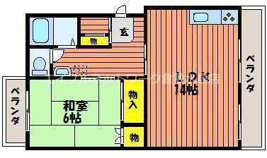 物件間取画像