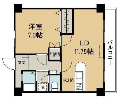 中庄駅 徒歩20分 2階の物件間取画像