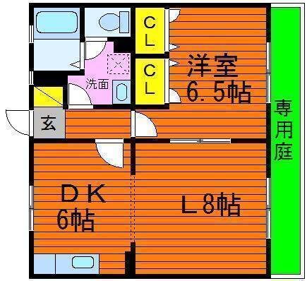 モンプリエール　Ａの物件間取画像