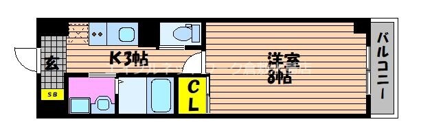 北長瀬駅 徒歩17分 4階の物件間取画像