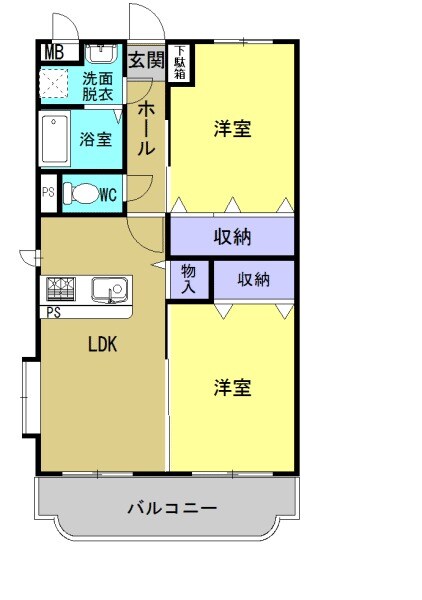 ラルゴの物件間取画像