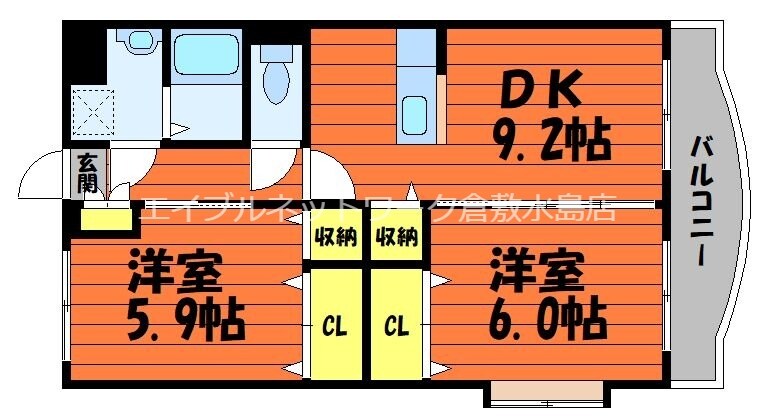 メゾンエトワールの物件間取画像