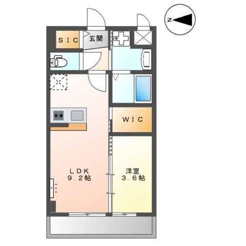 倉敷駅 徒歩7分 2階の物件間取画像