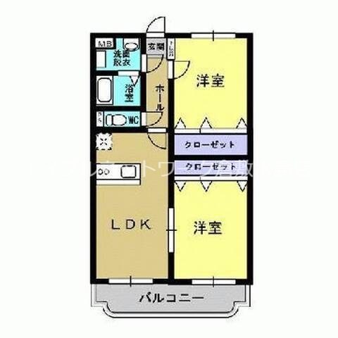 東総社駅 徒歩5分 1階の物件間取画像