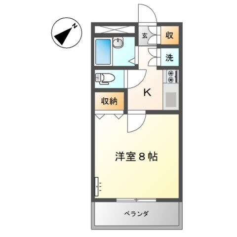 倉敷駅 バス12分  大高下車：停歩5分 1階の物件間取画像